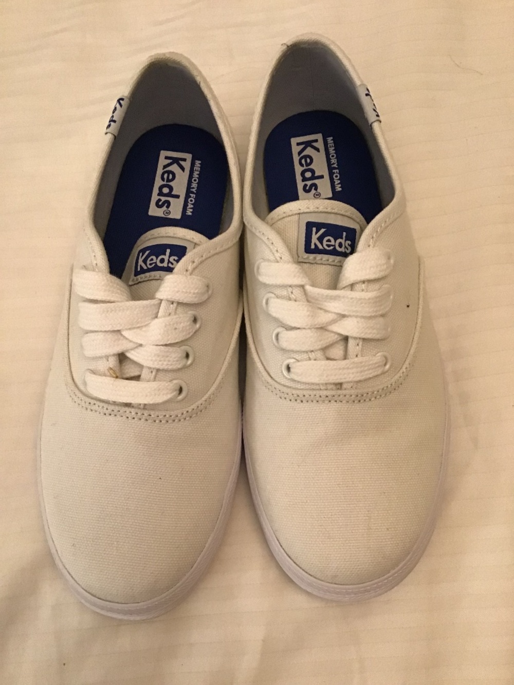 White Girls Keds size 2